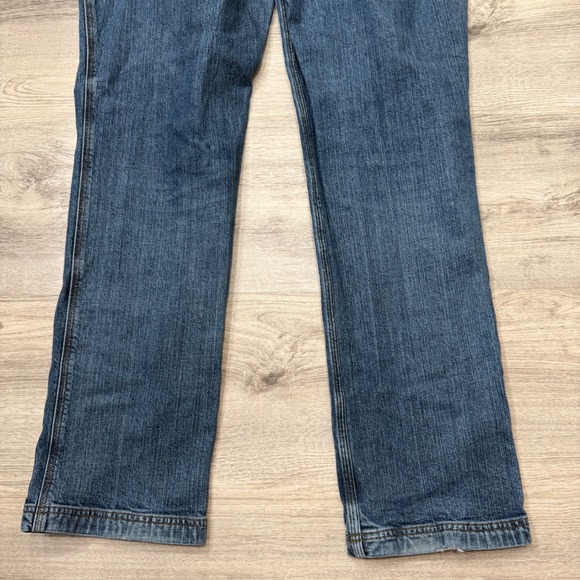 Duluth Trading Co Standard Fit Mens Jeans 38x34 Blue Cotton Spandex Straight Leg - Picture 8 of 13